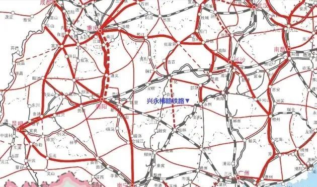 官方权威发布期待的长赣兴永郴赣常岳九等铁路来了