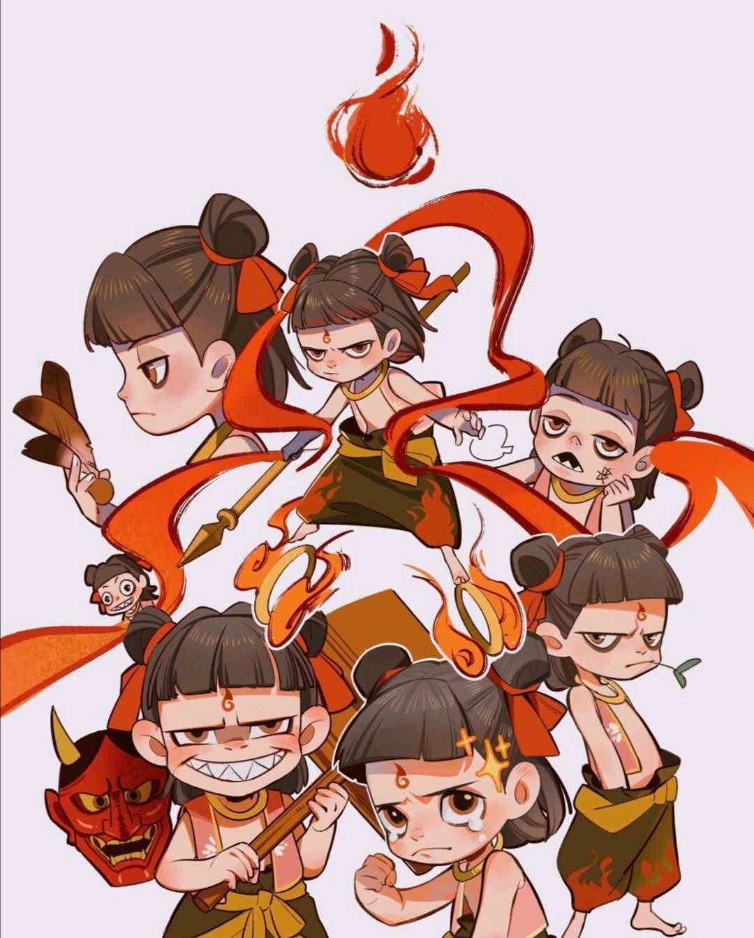 哪吒超清壁纸 我命由我不由天 是魔是仙 我自己说了算 看点快报