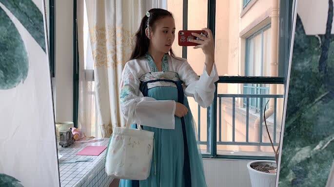 汉服儿童穿搭和头发，汉服儿童发型