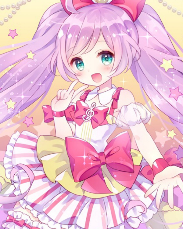 二次元动漫人物高清壁纸合集,呆萌可爱的少女