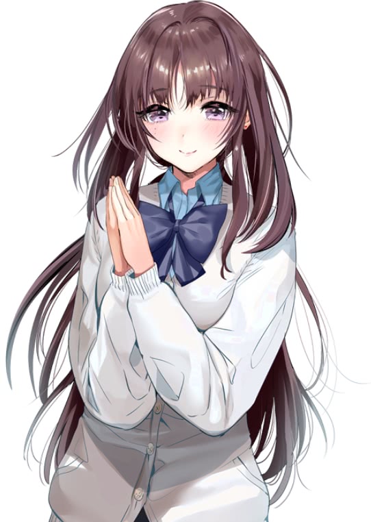 精美动漫壁纸推荐,清新俏丽的二次元美少女