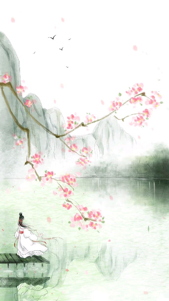 古风ll壁纸:君记我一瞬,我念君半生