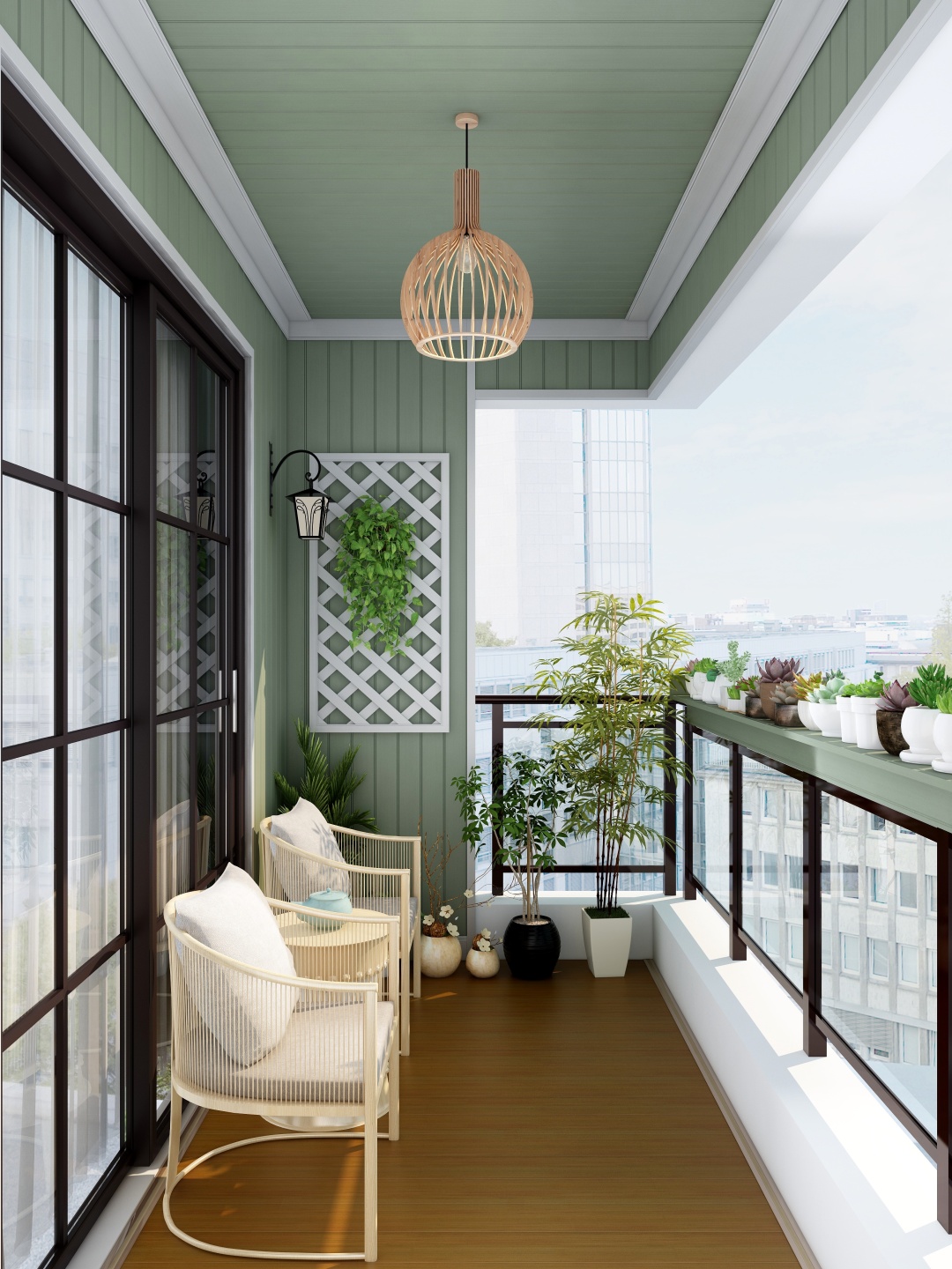 景观阳台装修和生活阳台区别?