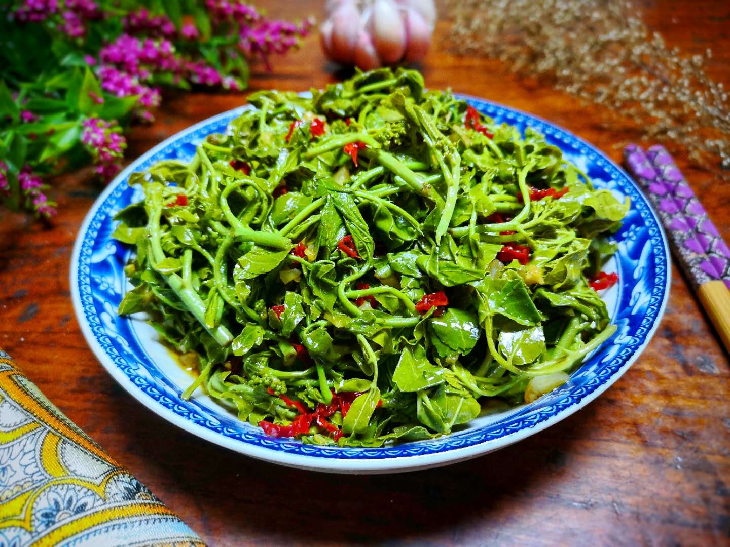 花椒芽,香椿芽,开胃菜