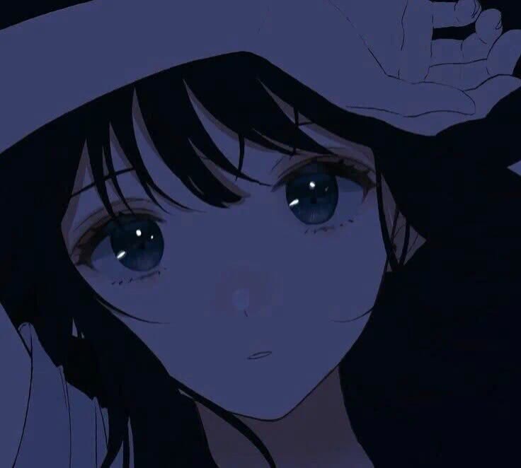 女生动漫头像,这三三两两的人看起来都很孤独