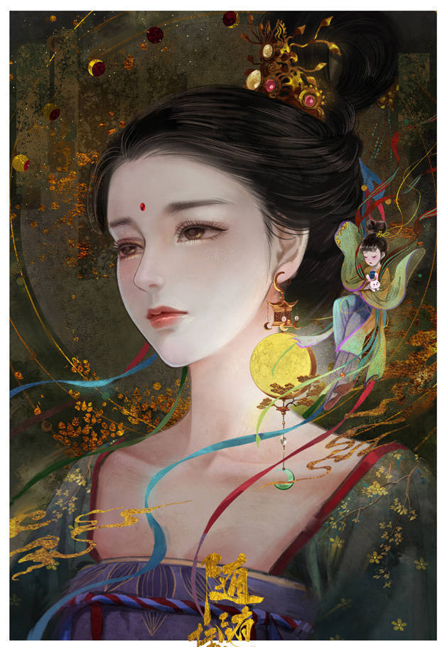 二次元动漫:这组古风美女图真的太仙了