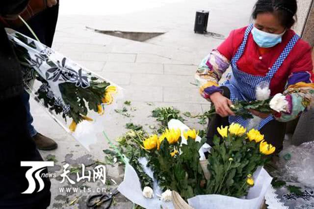 一天卖出万余支菊花清明祭祀鲜花热销 看点快报