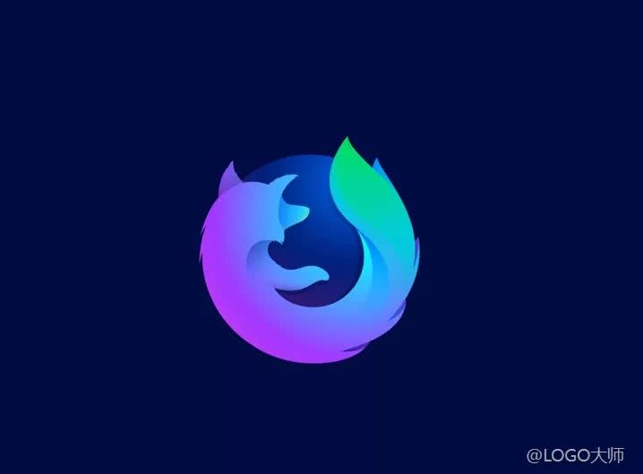 渐变色主题logo设计合集鉴赏!