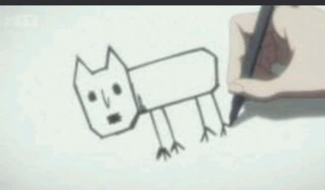 鬼灯的冷彻白泽最魔性画作猫好好 看点快报