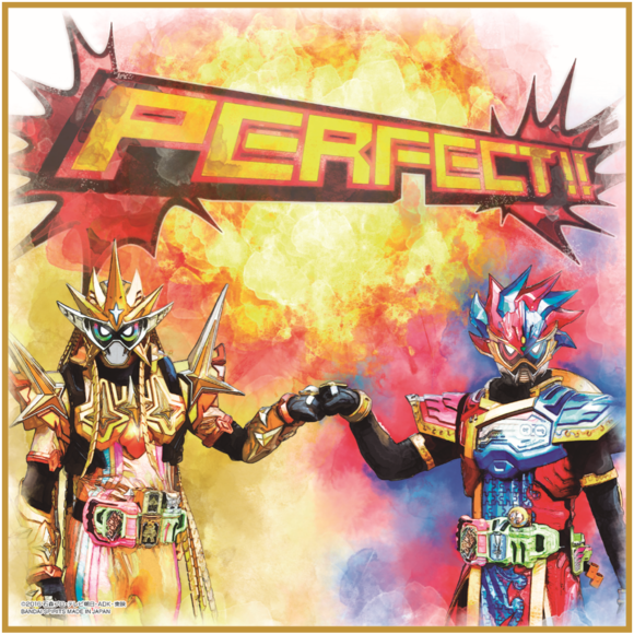 假面骑士官方绘制的水彩画:永梦和帕拉德强强联手,傻橙与巴隆诀别时刻