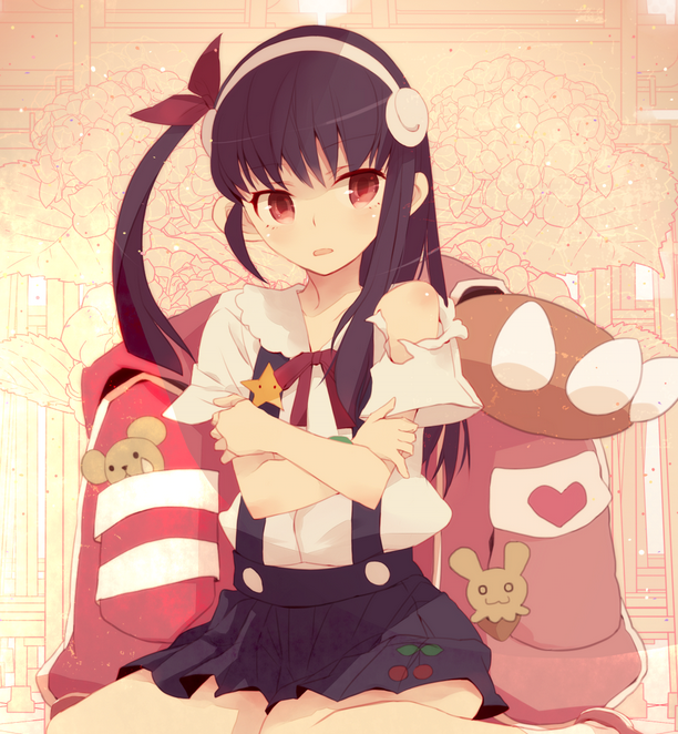 八九寺真宵 伪物语 高清动漫壁纸鉴赏 可爱迷人的萌妹子 看点快报