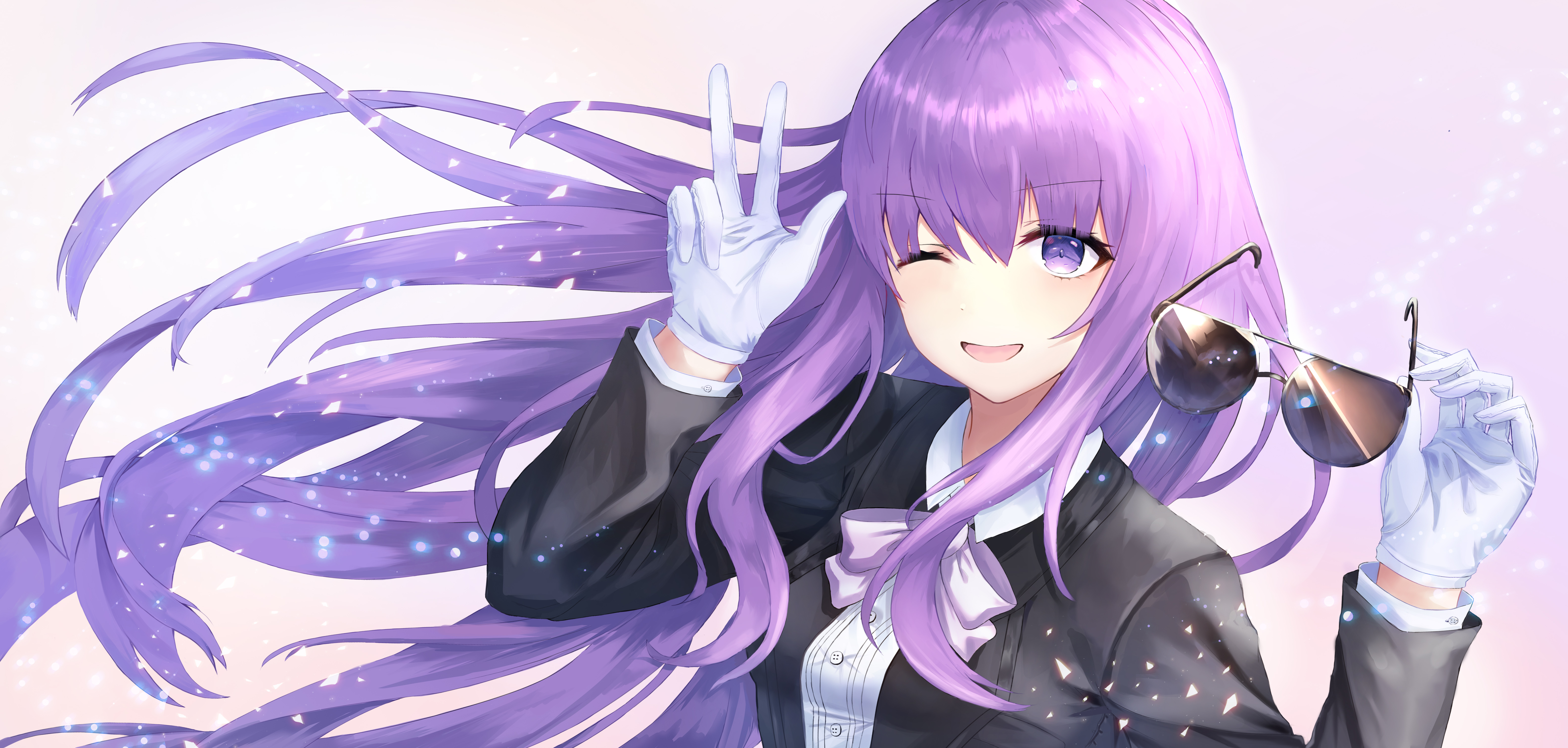 二次元美图 动漫壁纸 南风吹来你的香气 带着漫天星辰吟唱的诗 看点快报