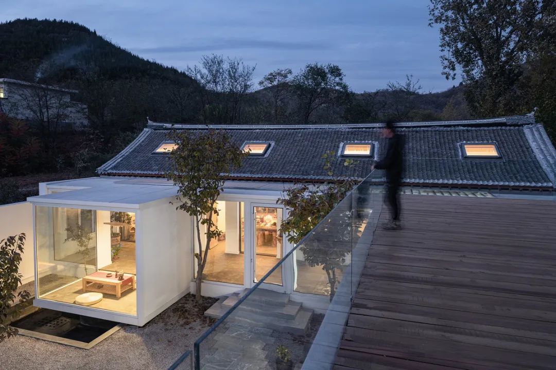 旅游 民宿客栈建筑设计:天津丘山居/旧改