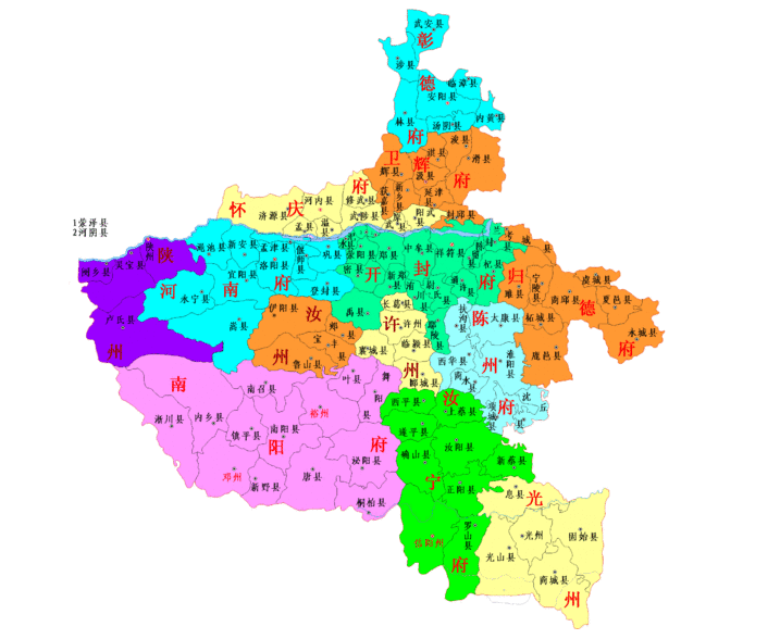 潢川县变成了光州市,光州与信阳之间,到底是什么关系?