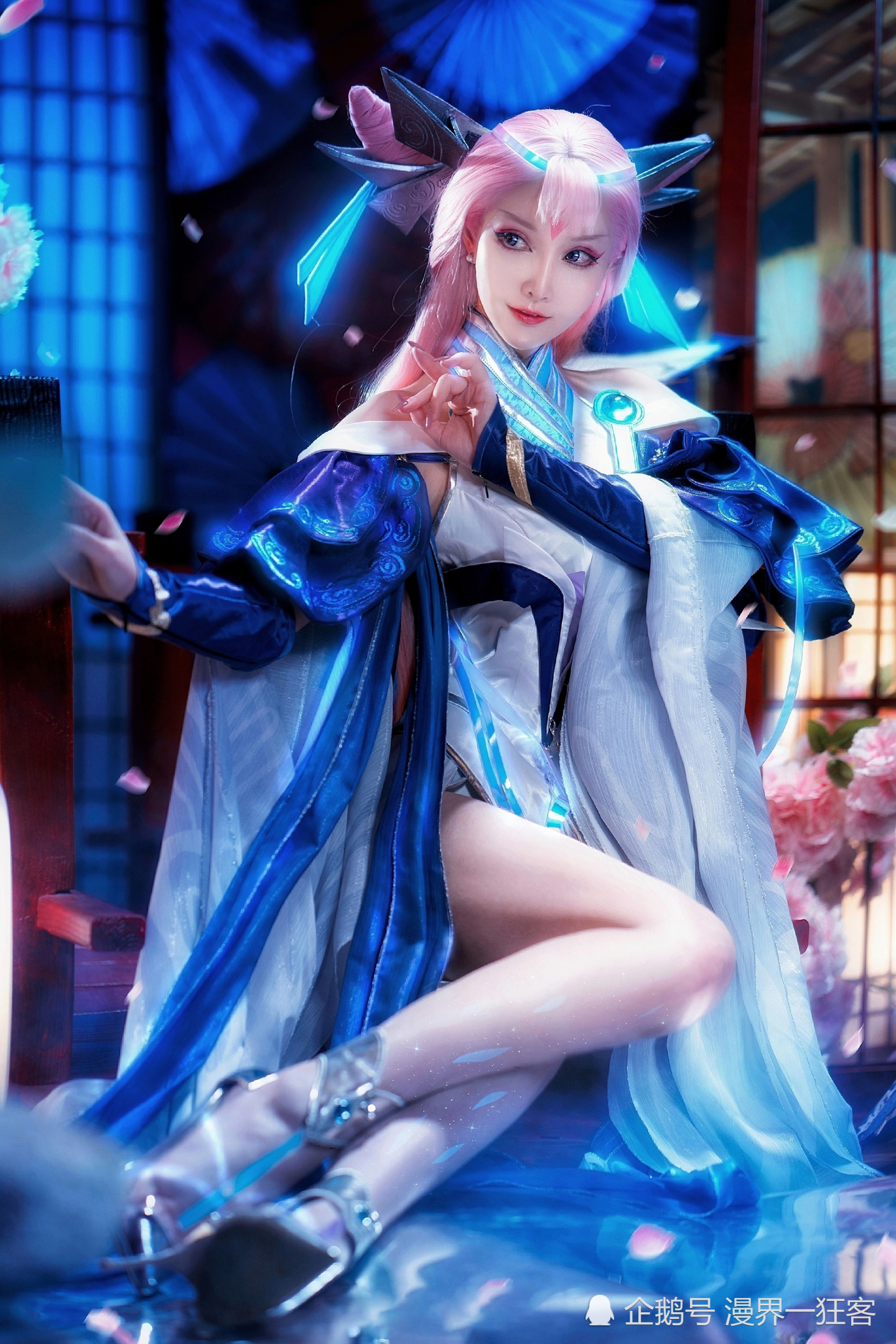 王者荣耀貂蝉真人cos,cosplay女英雄貂蝉 王者荣耀貂蝉cos