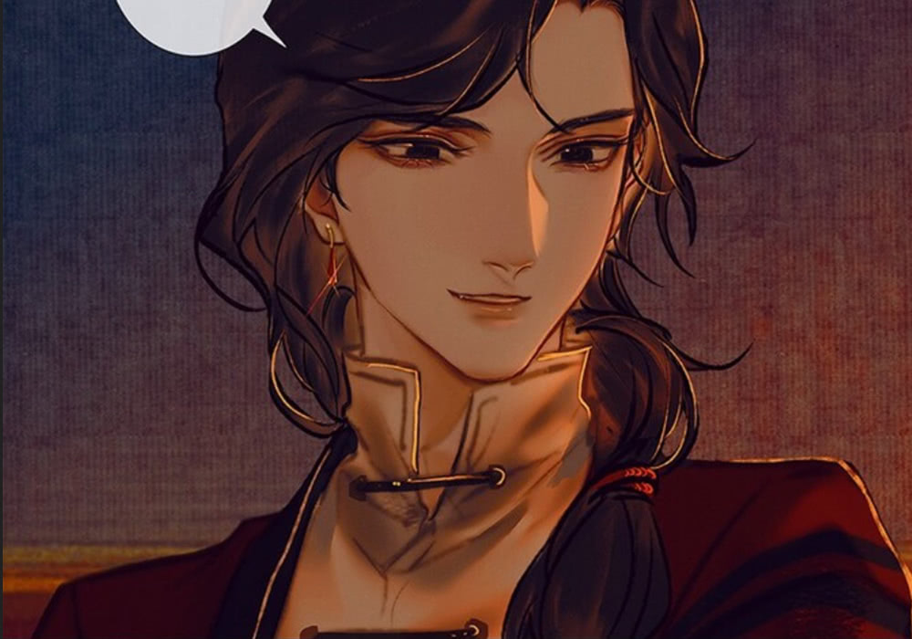 天官赐福 漫画花怜发糖 隐藏的虐点也不少 花城的眼神很深情 看点快报