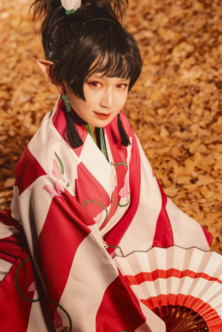 Cos 犬夜叉 神乐 日系装扮十分漂亮 看点快报