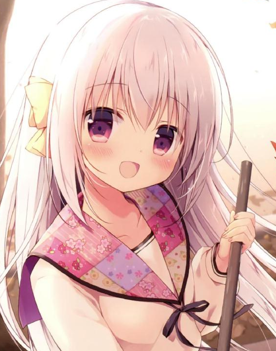 二次元动漫人物壁纸合集,清纯可爱的少女