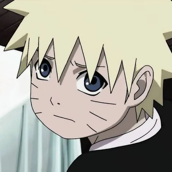 动漫头像:火影忍者小鸣人头像,鸣人承受了这个年纪不该承受的孤独