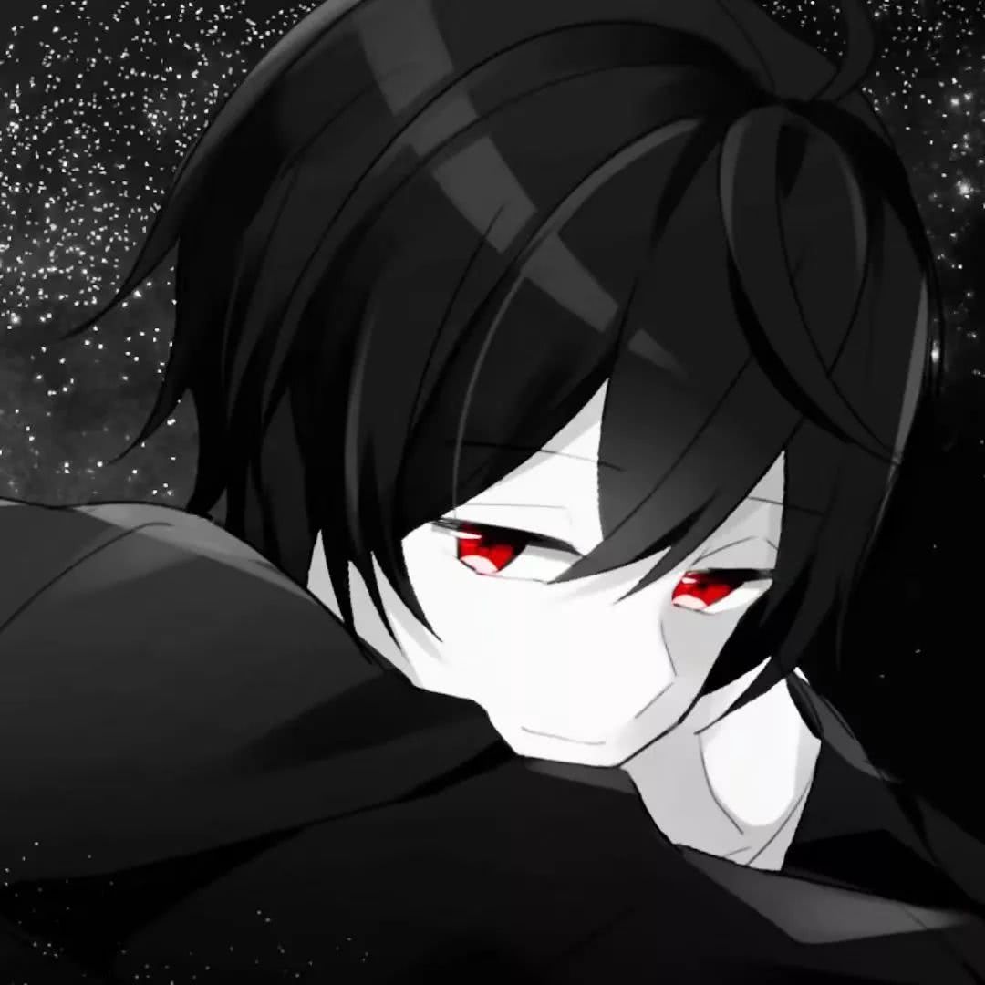 动漫男头|黑白头像|丧系头像