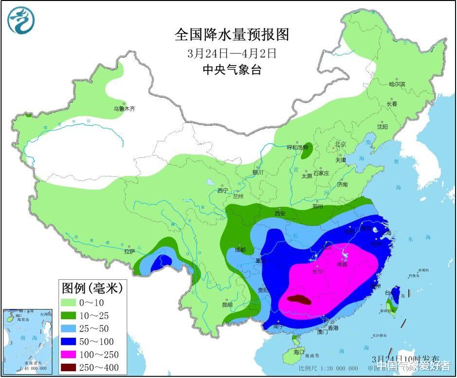 春雨贵如油 对南方无效 权威预报 将巨量泼油 局部超250毫米 看点快报