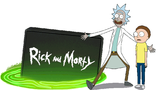 说到成人动画,有一部不得不提:《瑞克和莫蒂》,英文名为《rick and