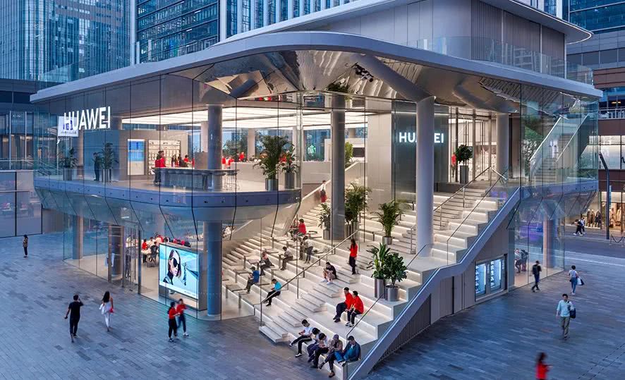 是他们,设计了华为首家全球旗舰店