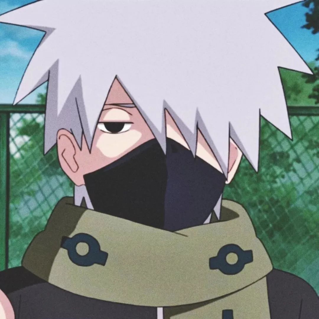 火影忍者头像第29期旗木卡卡西第一男神头像半张脸迷倒千万少女