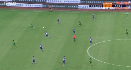 中超-张玉宁连场破门,奥古斯托世界波,国安2-0送泰达8