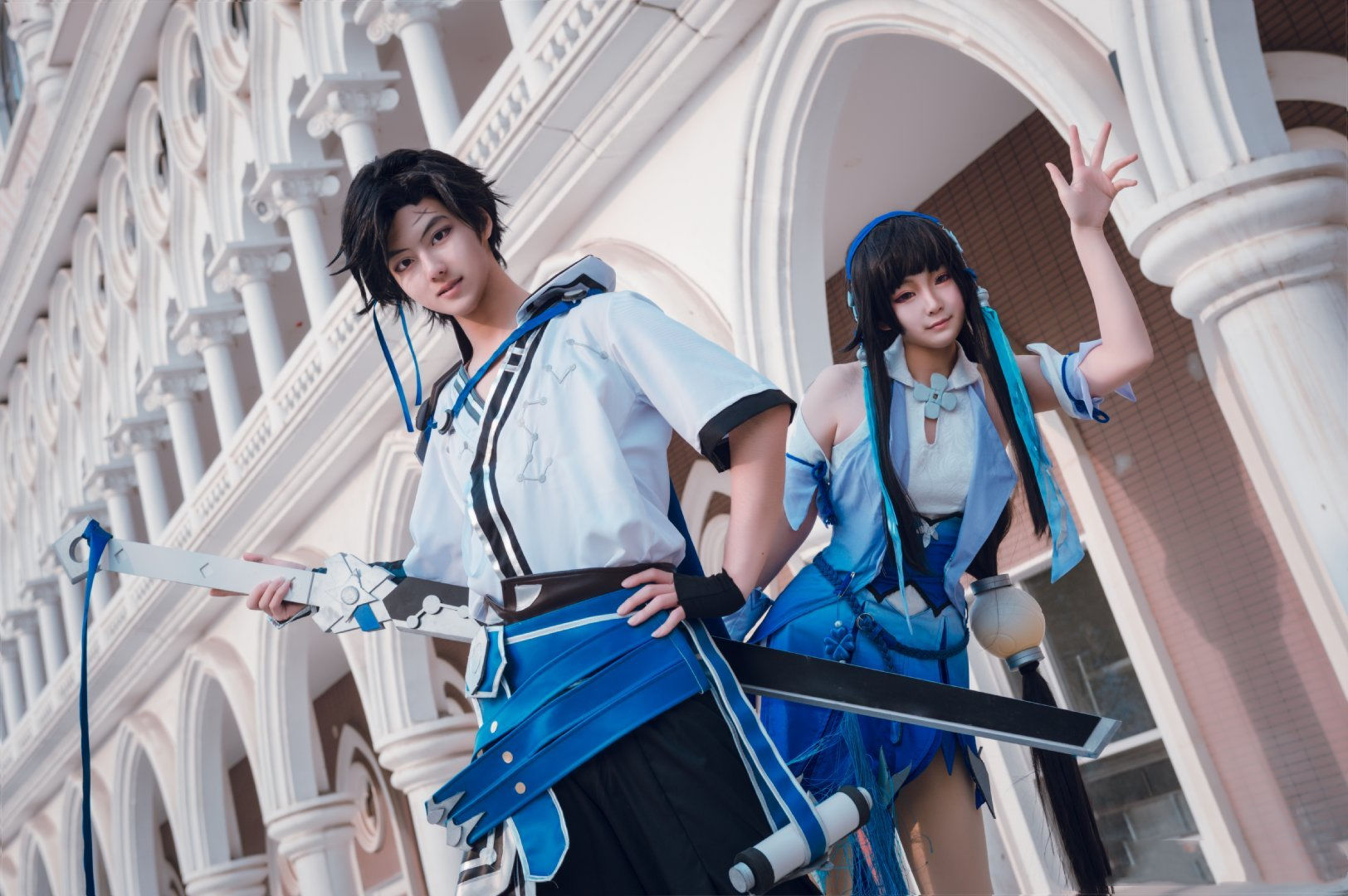 COSPLAY,COSPLAY碧蓝航线 cos,cosplay,西施