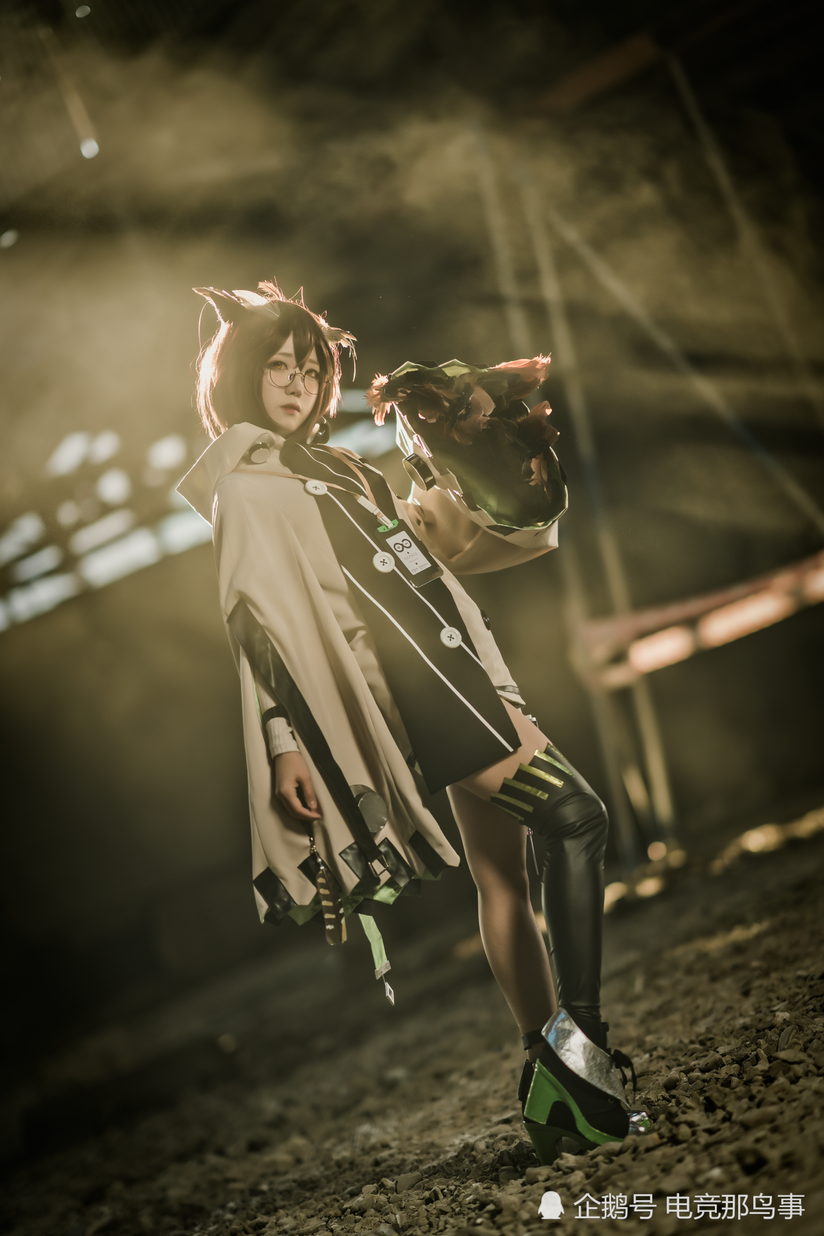 颜值与气质并存的《明日方舟》赫默cosplay!