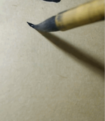 毛笔书法入门基础练习,先学做笔法操