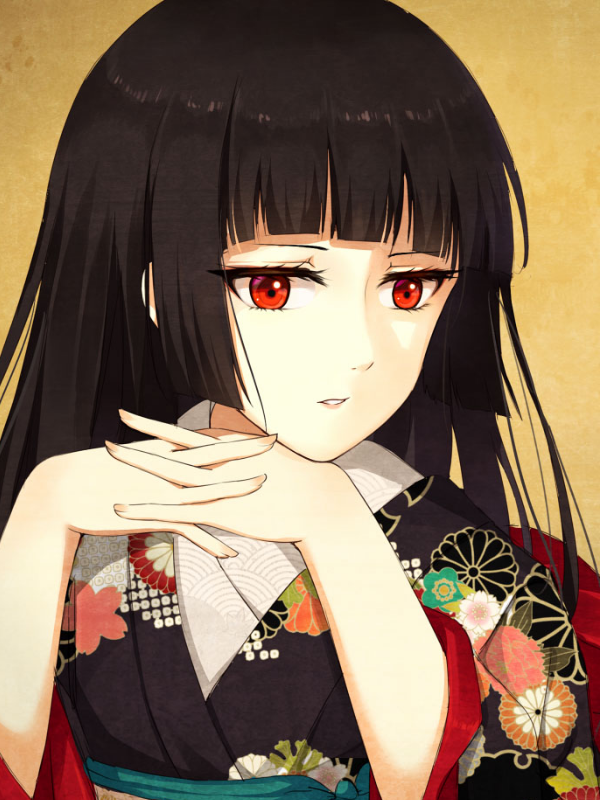 地狱少女阎魔爱,手机壁纸萌图经典语录
