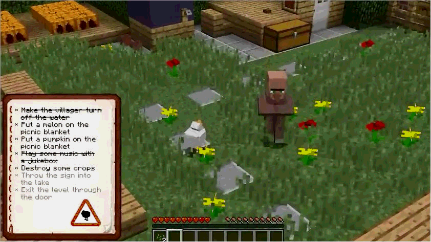 论mc的万物兼容性,你甚至可以在《我的世界》里玩无题