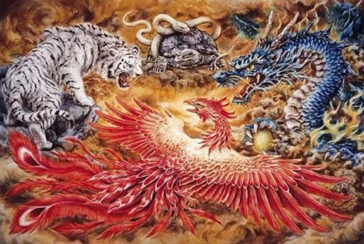 左青龙,右白虎,前朱雀,后玄武,那中间是个什么?很少有