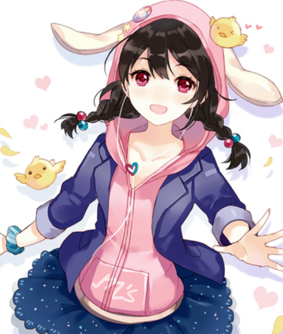 二次元画师笔下的美少女,高清动漫壁纸鉴赏,美丽迷人的可爱少女