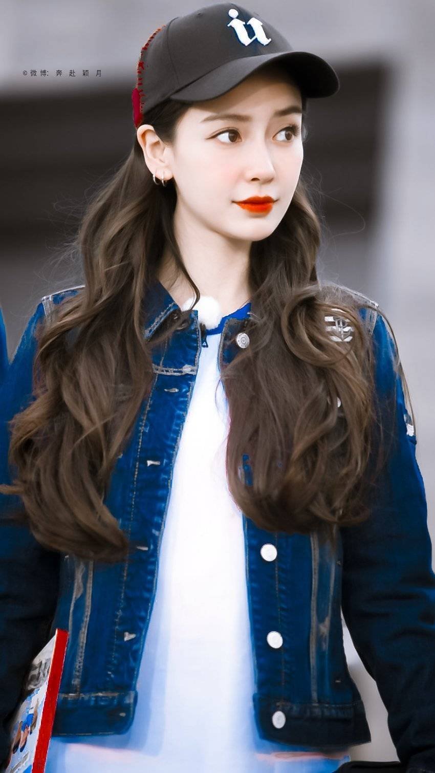 angelababy杨颖真的太适合参加跑男了真的是女神级美女