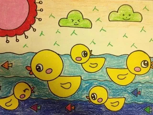幼儿园儿童范画大全,范画绘画教程!