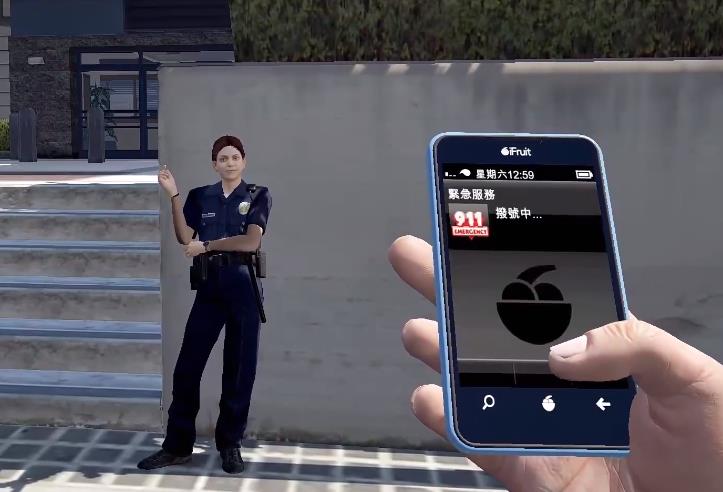 在 gta5 的世界当着警察的面报警会怎样 一巴掌就过来了 看点快报