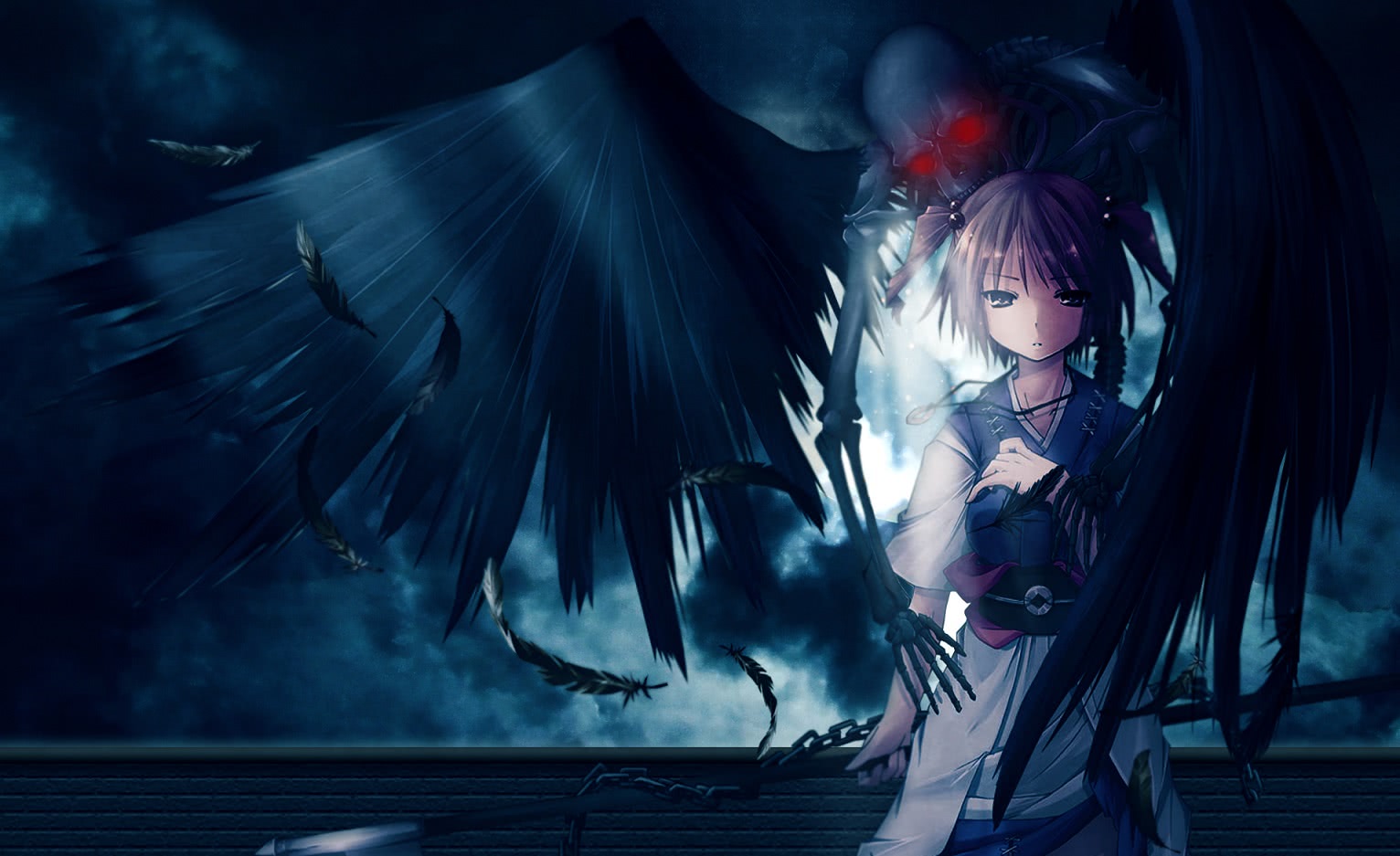 动漫二次元美图:东方project——暗黑系画风大爱!