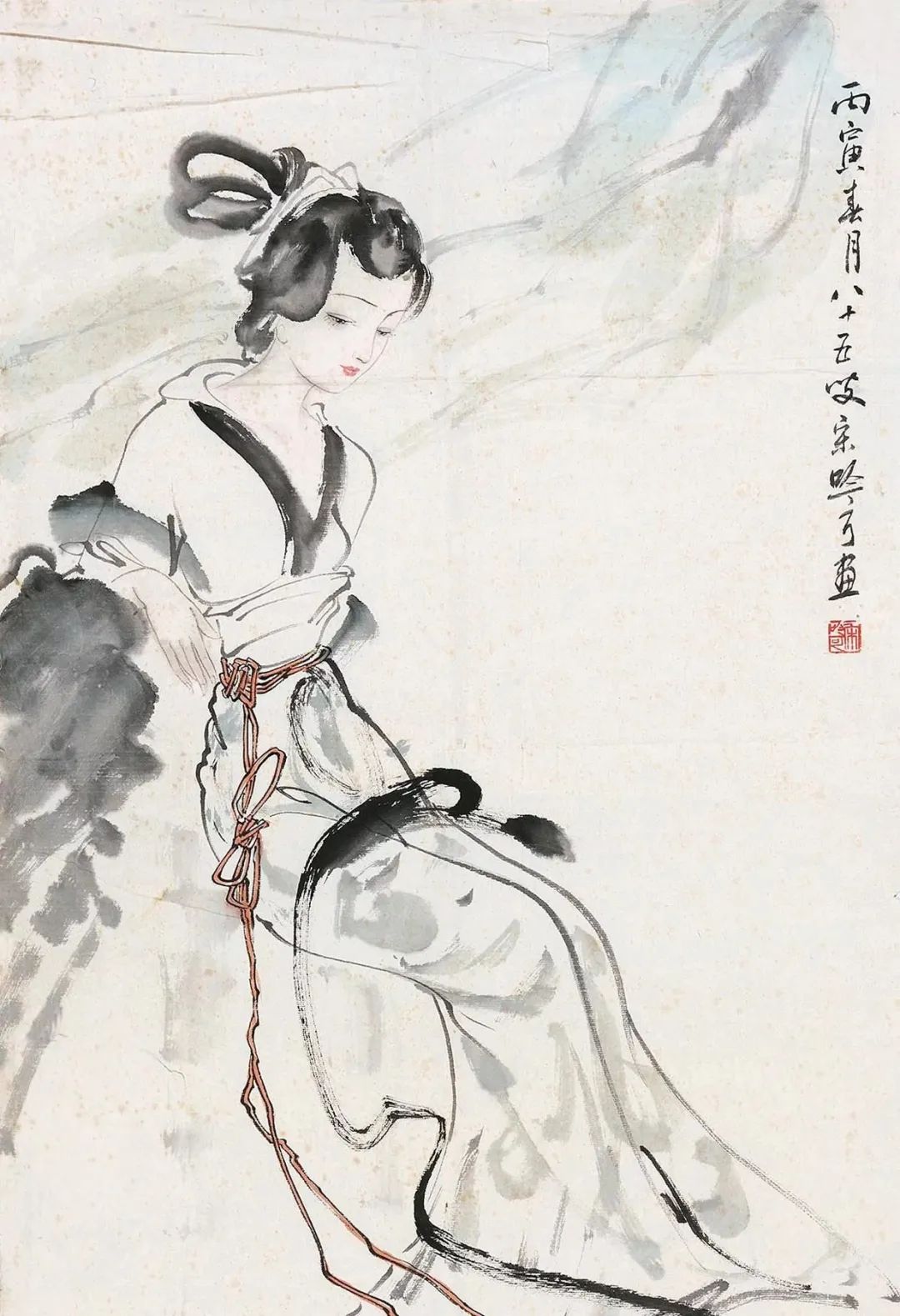 国画美女,清新可人!