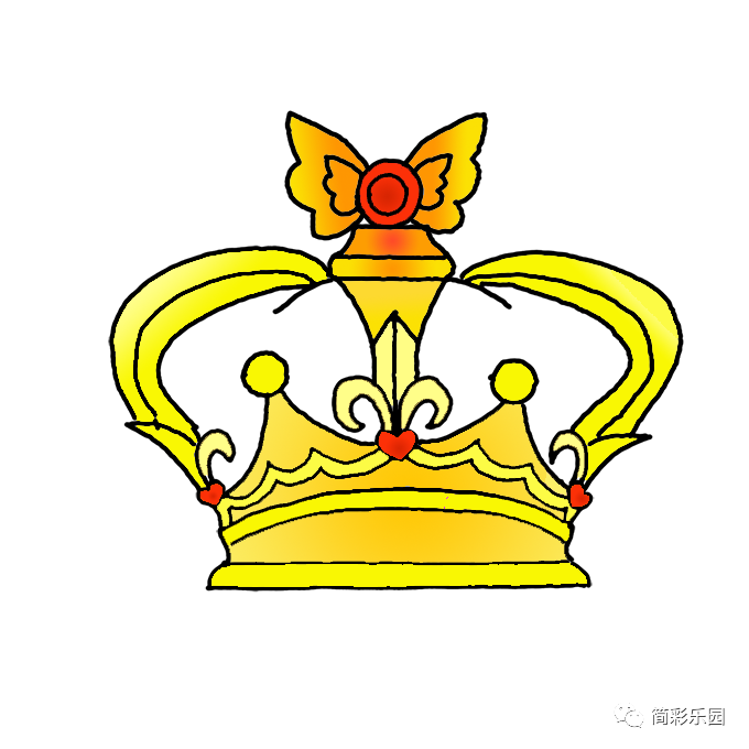 怎么画皇冠-简单又好看的皇冠简笔画教程