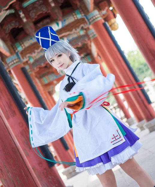 东方project Cos物部布都 和风小姐姐展现无尽魅力 看点快报