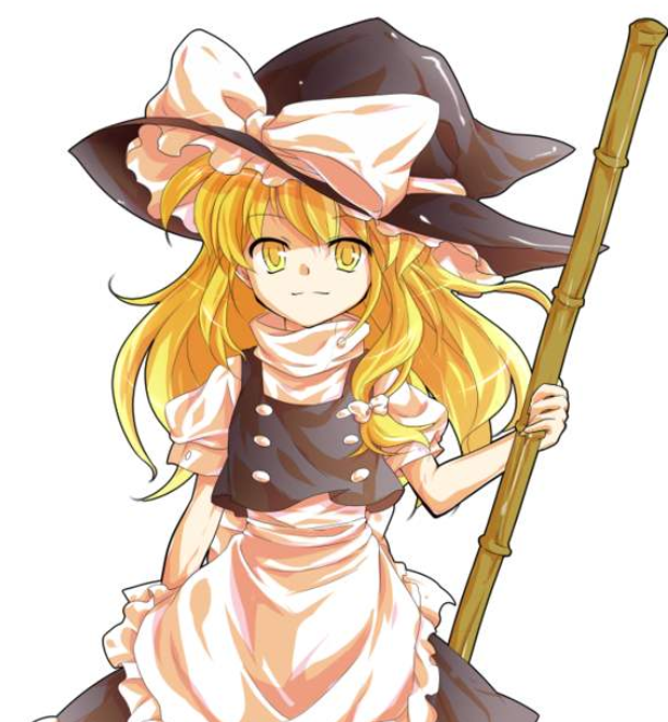 雾雨魔理沙 东方project 高清动漫壁纸鉴赏 秀色可餐的萌妹子 看点快报