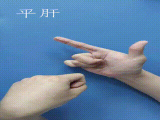 4.清肺:肺经位于小儿无名指掌面,由指尖至指根成一直线.