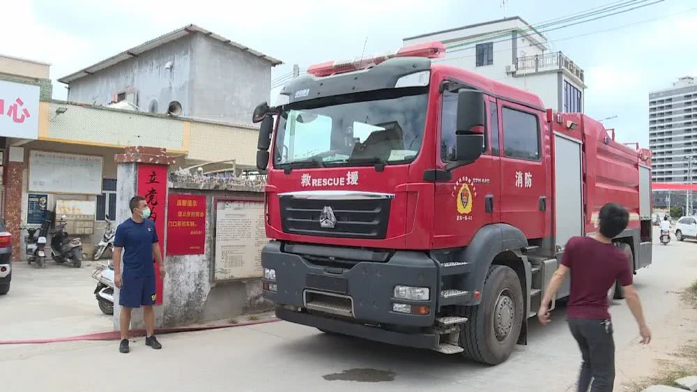 港口度假区 消防车送水解民困 看点快报