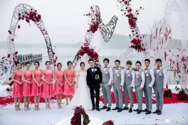 说好的是女主陈妍希大婚呢？伴娘抢了头条！