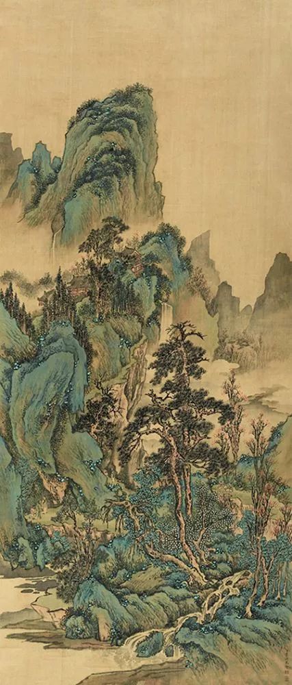 董诰(清)山水画作品欣赏