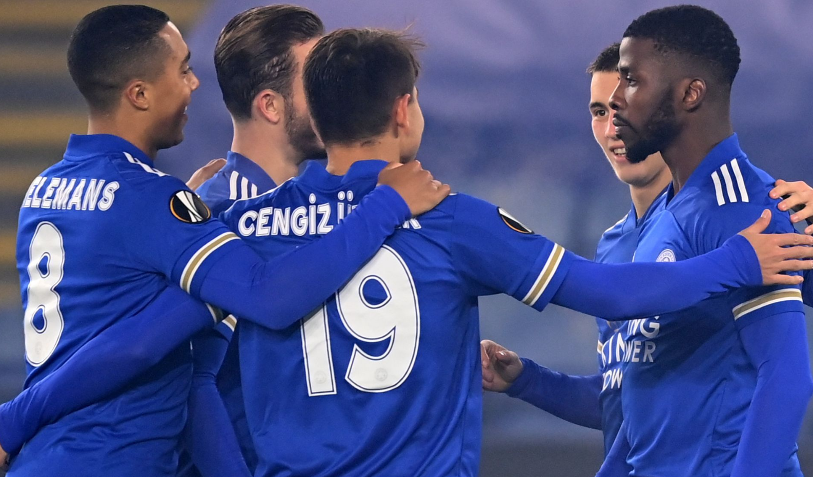 ishinacho doubled leicester city 4 0 europa league mkhitaryan blitzs rome 5 0 daydaynews