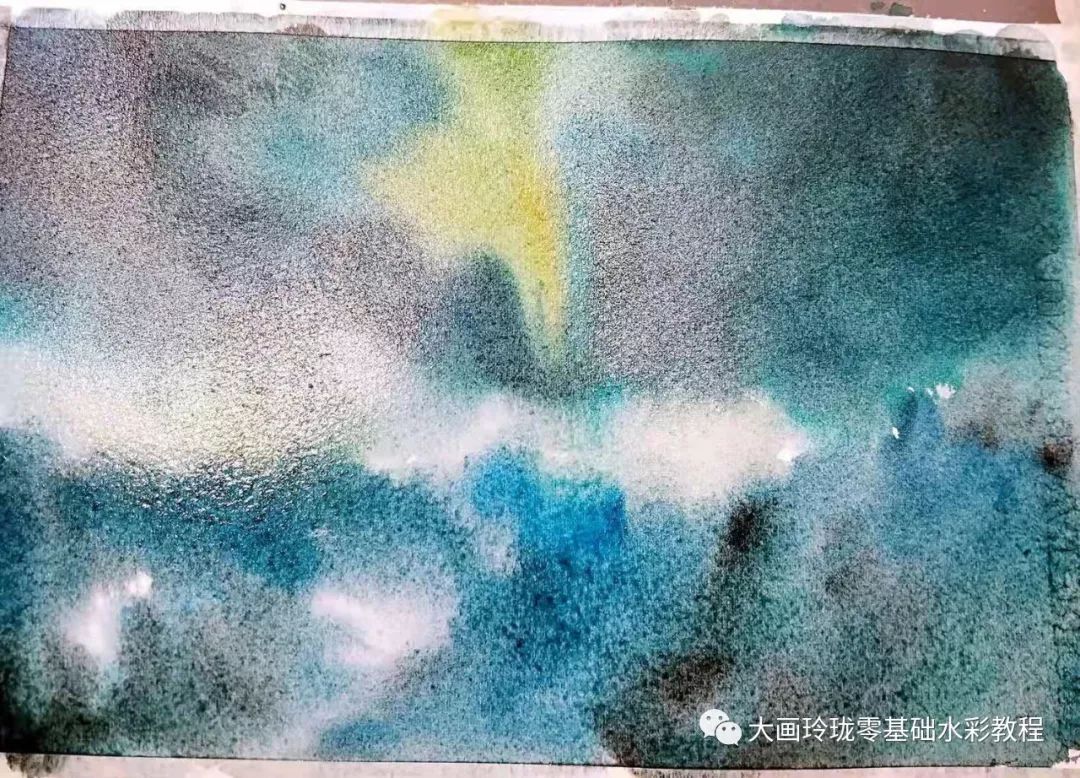 水彩教程 萤火虫之夜 看点快报